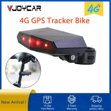 Load image into Gallery viewer, VJOYCAR Global 4G Bike GPS Tracker Tail Lamp Bicycle Alarm System GPS Locator