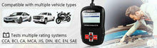 Load image into Gallery viewer, FOXWELL BT100 6V 12V Car Battery Tester For Flooded AGM GEL 100 to 1100CCA 200AH