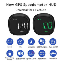 Load image into Gallery viewer, Vjoycar 2022 New Car Vehicles GPS Speedometer HUD Display MPH KMH Clock Compass
