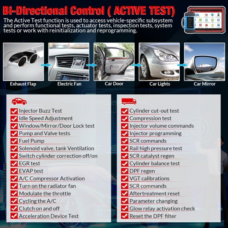 LAUNCH X431 PRO3S+ HDIII 12V Car/24V Truck Full System Diagnostic Tools Obd OBD2 - Auto Lines Australia