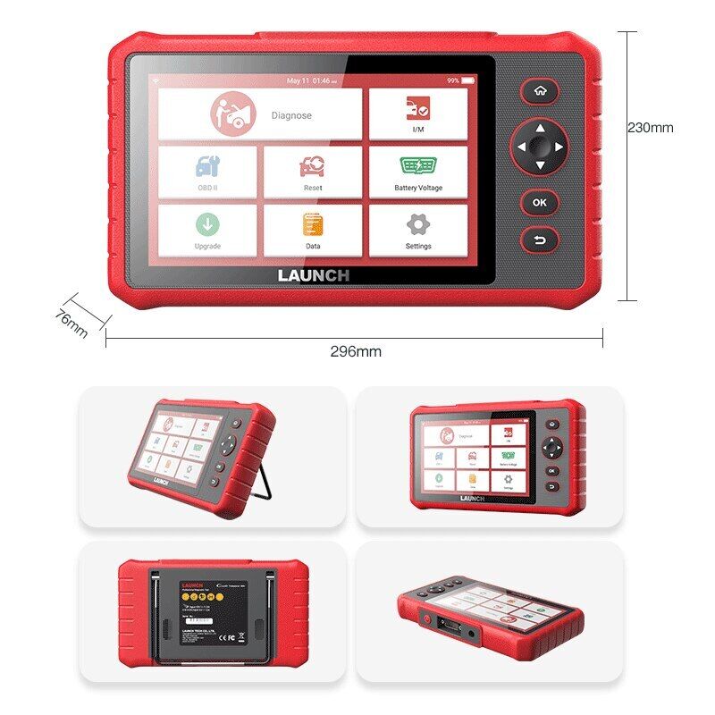 LAUNCH CRP909X OBD2 Scanner All Full System ECU DPF TPMS Car Diagnostic Tool - Auto Lines Australia