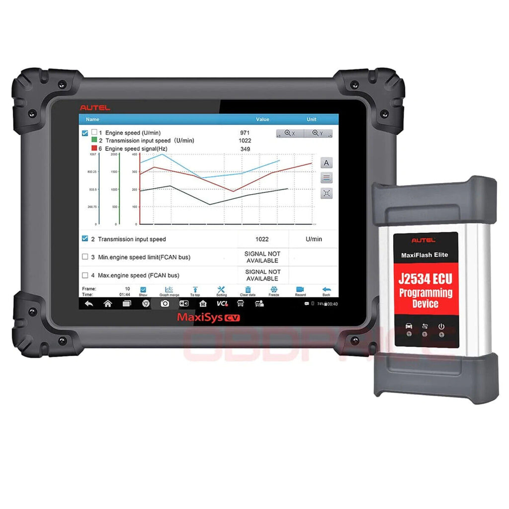 Autel Maxisys CV MS908CV Heavy Duty Truck Diagnostic Tool With J2534 ECU Program - Auto Lines Australia