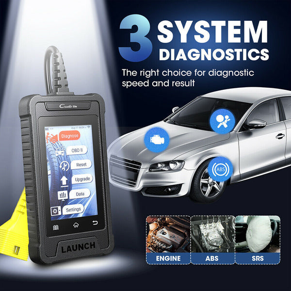 LAUNCH X431 CRE300 Auto OBD2 Scanner Engine ABS SRS Scan Reader Diagnostic Tool