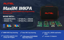 Load image into Gallery viewer, Autel MaxiIM IMKPA Key Programming Adapter For XP400Pro IM508 IM608 IM608PRO