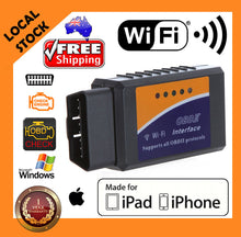 Load image into Gallery viewer, ELM327 OBDII OBD2 WiFi Car Diagnostic Wireless Scanner Tool - Auto Lines Australia
