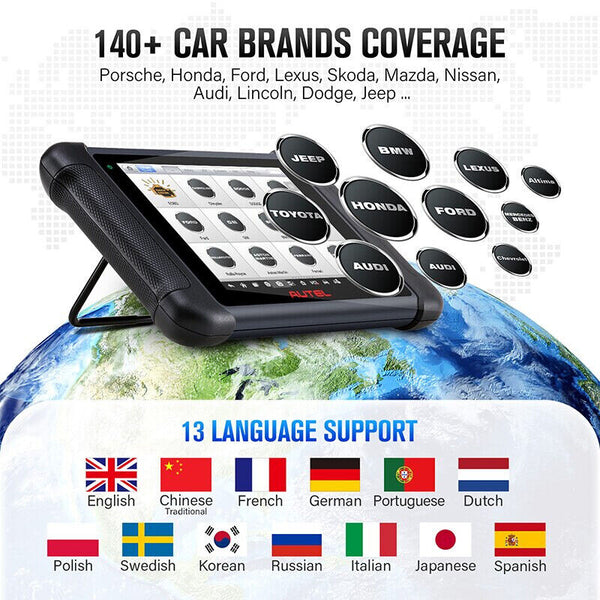 Autel MaxiSys MS906S Car Diagnostic Scanner ECU Coding OBD2 Scanner - Auto Lines Australia