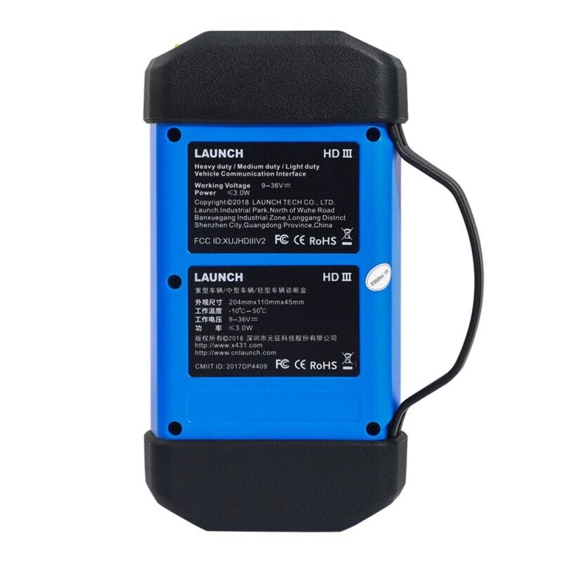 Launch X431 V +4.0 WIFI/Bluetooth 10.1inch Tablet/HD3 Heavy Duty Adapter 12/24 V