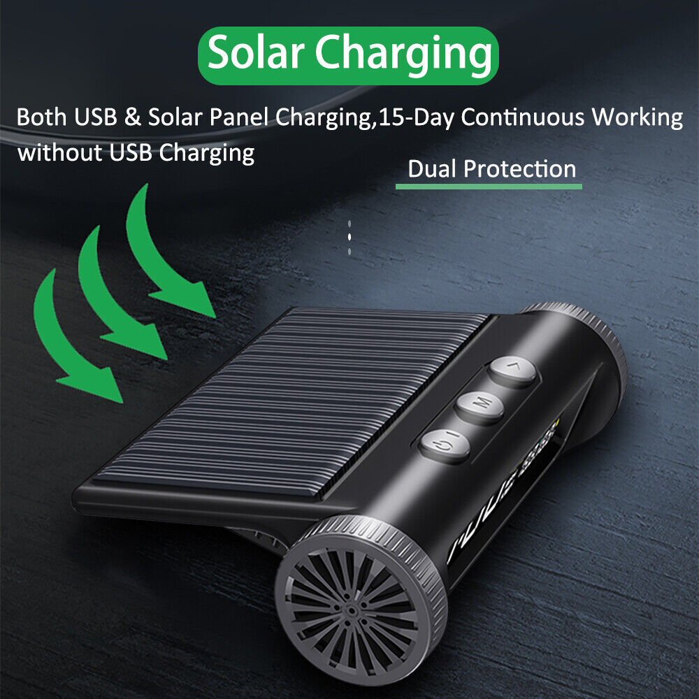 Updated Solar-powered GPS HUD S200 Wireless Digital Speedometer KMH MPH Electron - Auto Lines Australia