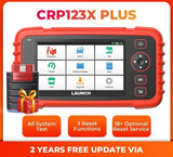 New LAUNCH X431 CRP123X plus OBD2 Scanner DIY Code Reader Car Diagnostic Tool