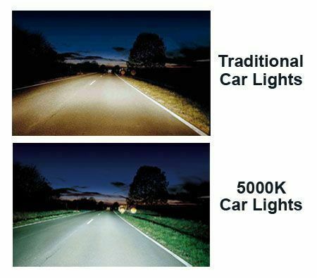 H9 12V 55W Xenon White 5000k Halogen Car Headlight Lamp Globes / Bulbs LED HID