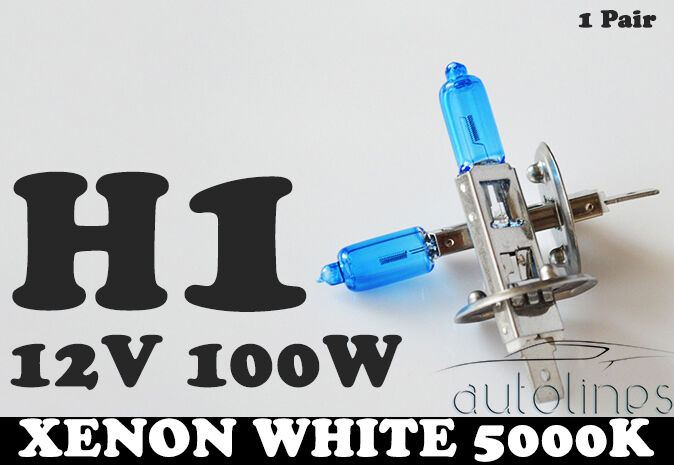 Ampoules H1 100W effet xenon 6000K Next-Tech®