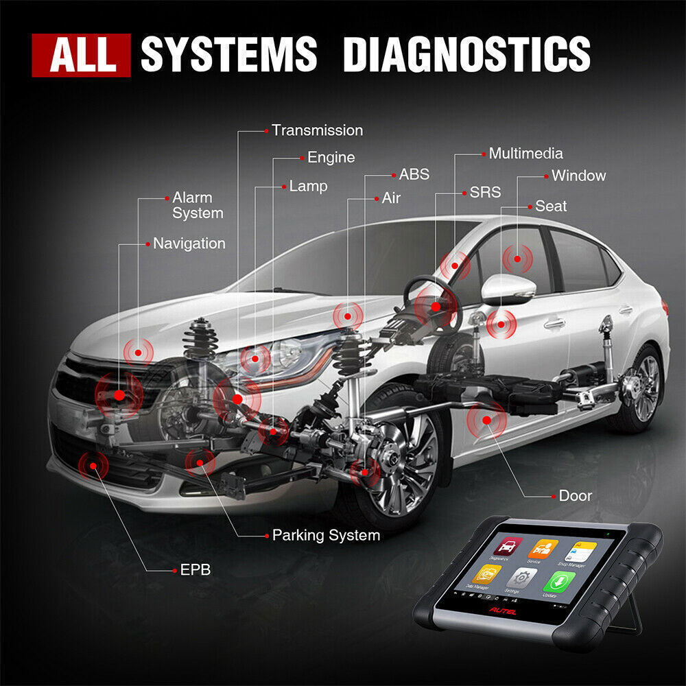 Autel MK808 Car Scan Diagnostic Tool Auto Full Systems Scanner