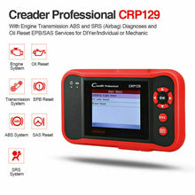 Load image into Gallery viewer, LAUNCH X431 CRP129 Auto ABS SRS Engine Diagnostic Scanner Code Reader