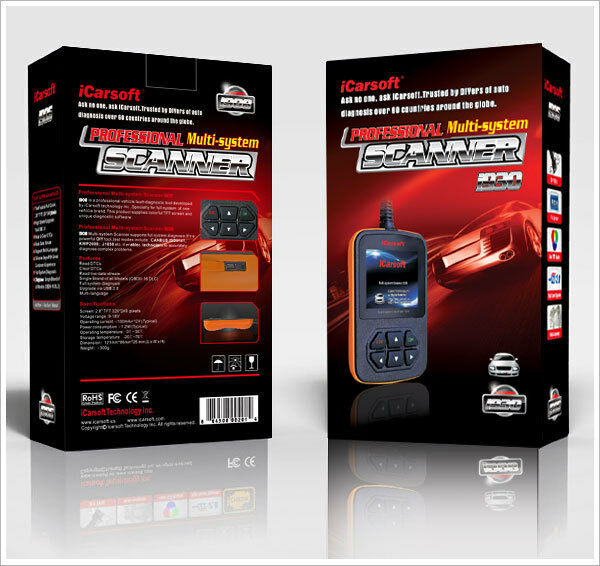 iCarsoft i930 Fits Land Rover OBD2 Diagnostic Code Reader Reset Scanne ...