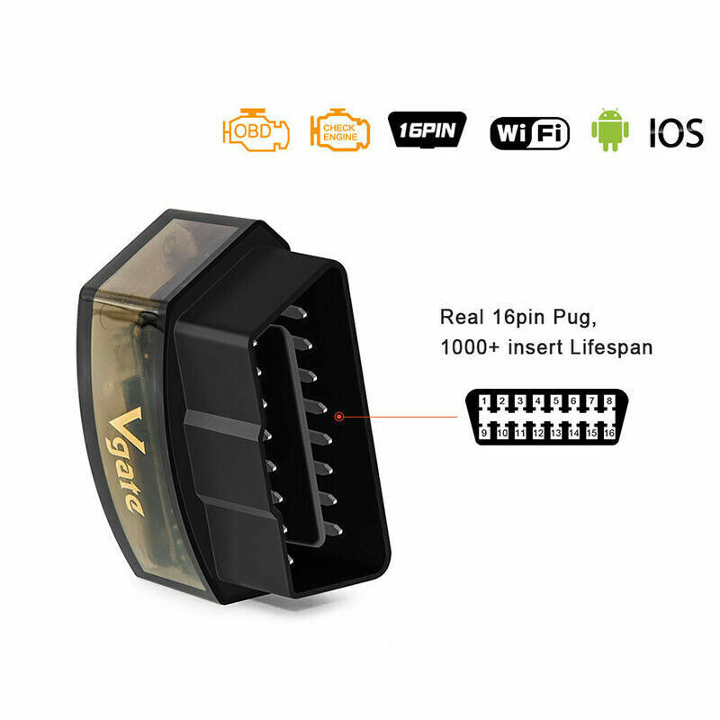Vgate iCar Pro Bluetooth 4 WIFI ELM327 V2.1 Scanner Diagnostic Tool Code Reader