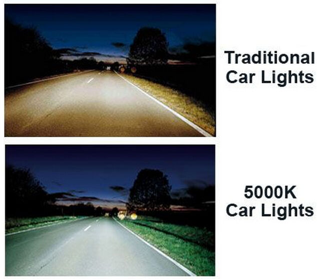 H7 12V 55W Xenon White 5000k Halogen Blue Car Headlight Lamp Globes Bulb LED HID