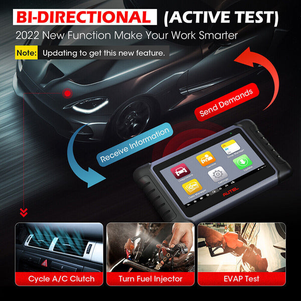 Autel MK808 Car Scan Diagnostic Tool Auto Full Systems Scanner