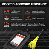 LAUNCH CRE305 OBD2 Scanner Code Reader Diagnostic Tool ABS SRS BMS EPB SAS Reset