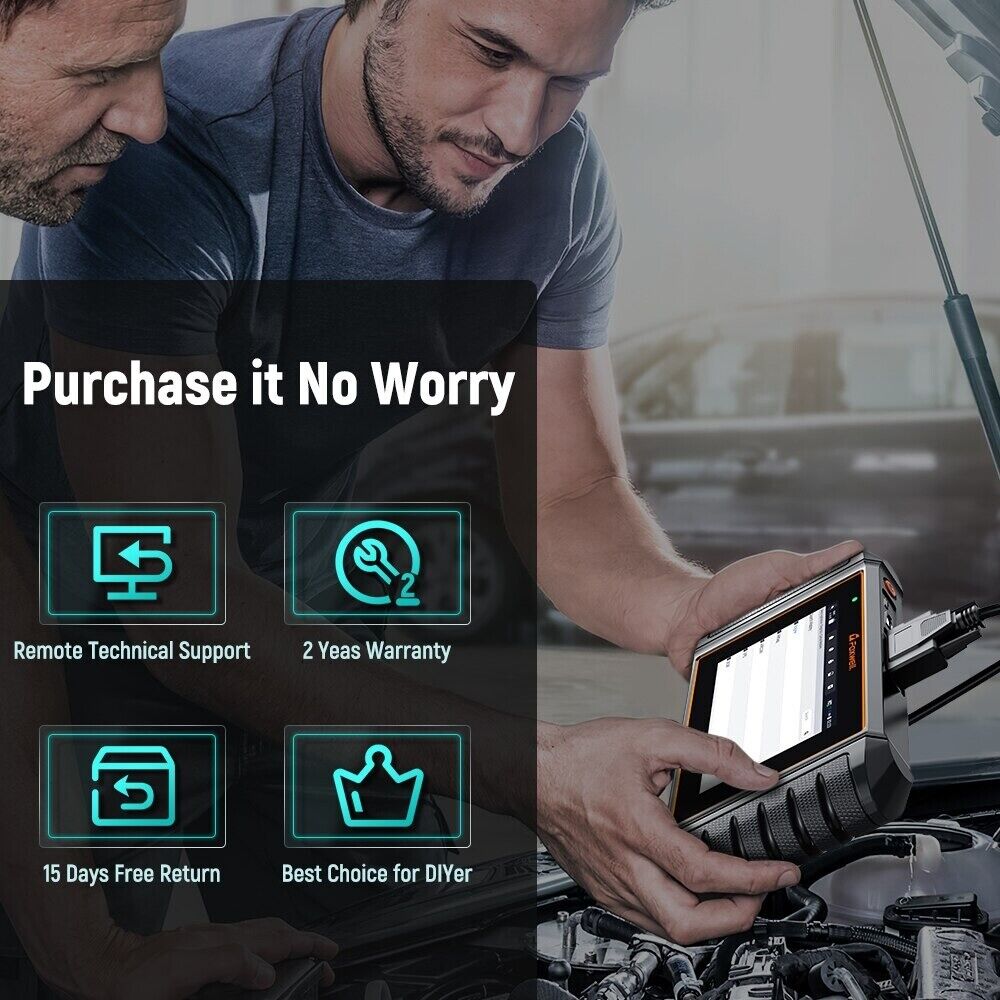 Foxwell NT726 OBD2 Automotive Scanner Professional All System Oil EPB DPF ABS Injector