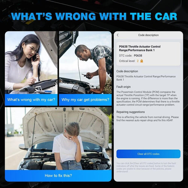 All AD20PRO All Systems Diagnostic Bluetooth OBD2 Scanner Car  XTOOL Scan Tools - Auto Lines Australia