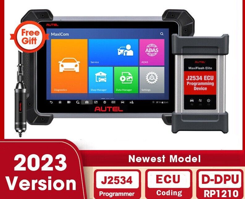 Autel MK908P II Car Diagnostic Tools J2534 ECU Online Programming Coding OBD2 Secondary image