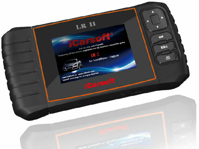 iCarsoft LR II Fits Land Rover & Jaguar OBD2 Diagnostic Code Reset Scanner Tool Secondary image