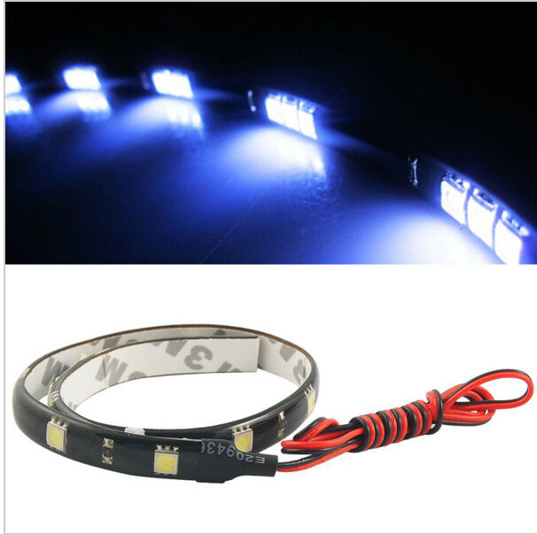 DRL 5050 SMD LED Daytime Running Lamp Car Waterproof Flexible White Head Lights - Auto Lines Australia Main image