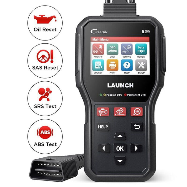 LAUNCH CR629 OBD2 Scanner Car Code Reader Active Tests ABS SRS Diagnostic tool - Auto Lines Australia