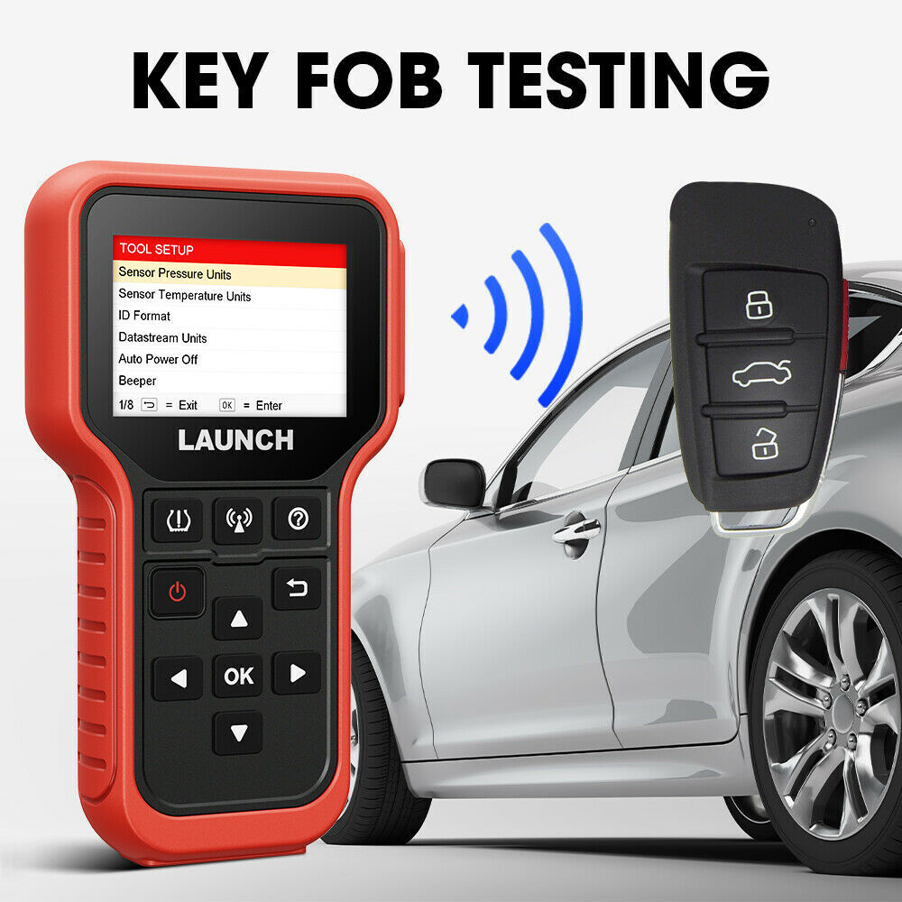 LAUNCH CRT5011X TPMS OBD2  Relearn Reset Tire Sensor Programming Diagnostic Tool - Auto Lines Australia