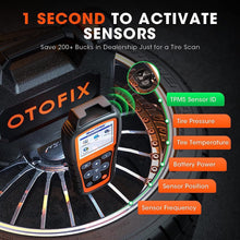 Load image into Gallery viewer, OTOFIX TireGo 608 TPMS Programming Tool TPMS Relearn Tool Activate All Sensor