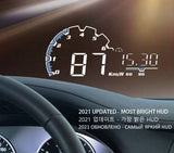 VH300 Car HUD 5.5' Head Up Display OBD EUOBD Windshield Speedometer Projector