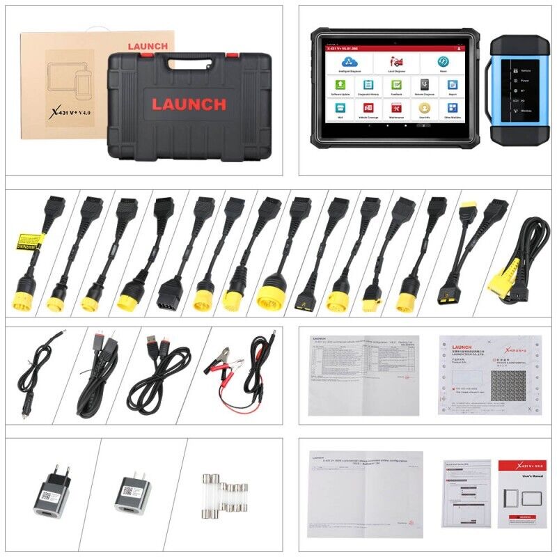 Original Launch X431 V+ HD 3 WIFI / Bluetooth Heavy Duty Truck Diagnostic Tool Secondary image