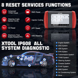 InPlus IP608 OBD2 Car Automotive Scanner Tool Full System Scan DPF Injector Oil