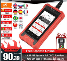 Load image into Gallery viewer, CRE200 OBD2 Car Diagnostic Tool OBD Engine ABS SRS Airbag Read Clear Error Code - Auto Lines Australia