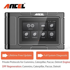 ANCEL HD3400 OBD2 Truck Scanner Full System Diagnostic Engine Analyzer DPF Tool