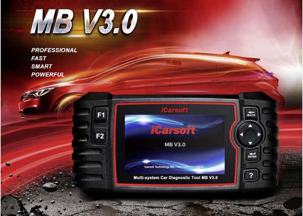 iCarsoft MB V3.0 For Mercedes-Benz/Sprinter/Smart Multi Systen OBD2 Diagnostic Scan Tool