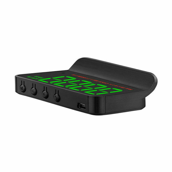 HD Car HUD Head Up Display MPH/KM/h RPM Temp Speed Limit Alarm Digital Projector