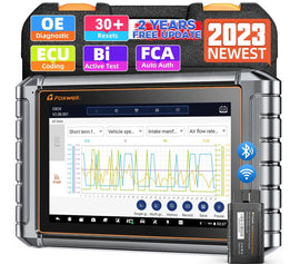 FOXWELL NT909 OBD2 Automotive Scanner OE-Level Full Diagnosis Active Test