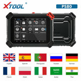 XTOOL PS80 OBD2 Full System Diagnostic tool EEPROM Adapter ECU Coding for Benz
