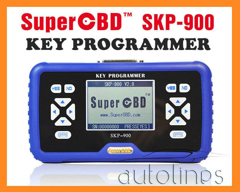 SuperOBD SKP900 OBDII IMMO Auto Maker Programmer Immobilizer ALL VEHICLES - Auto Lines Australia