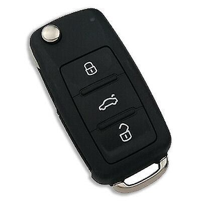 Complete VW Remote Key 3 Button 433MHz Fits Golf Polo Jetta Tiguan 5K0959753AB