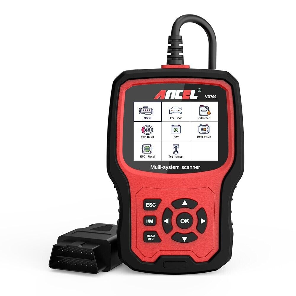Ancel VD700 OBD2 Scanner Car Diagnostics Full System Diagnostic Scanner Tool EPB Main image