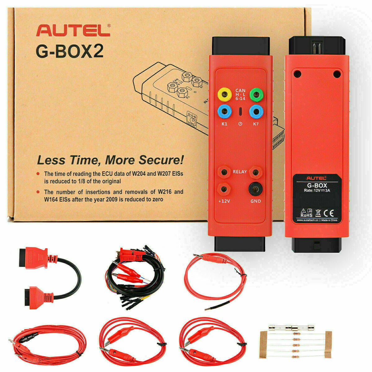 AUTEL G-BOX2 work for MaxiIM IM508 IM608 All Keys Lost IMMO Key Programming Tool