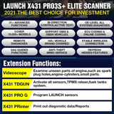 LAUNCH X431 PRO3S+ Bidirectional Automotive Scan Tool All System Diagnostic Tool - Auto Lines Australia