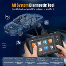 Load image into Gallery viewer, ANCEL FX9000 All System Car OBD2 Diagnostic Scanner Professional Diagnostic Tool