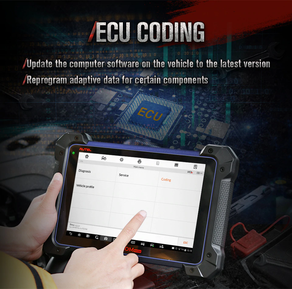 Autel MaxiIM IM608 PRO (with XP400 Pro) Diagnostic Tool ALL Lost KEY Programmer IMMO ECU Coding Scanner Tool - Auto Lines Australia