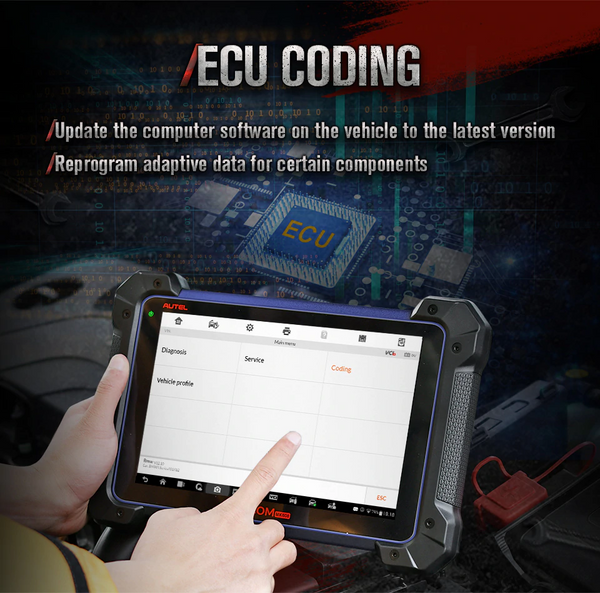 Autel MaxiIM IM608 PRO (with XP400 Pro) Diagnostic Tool ALL Lost KEY Programmer IMMO ECU Coding Scanner Tool - Auto Lines Australia