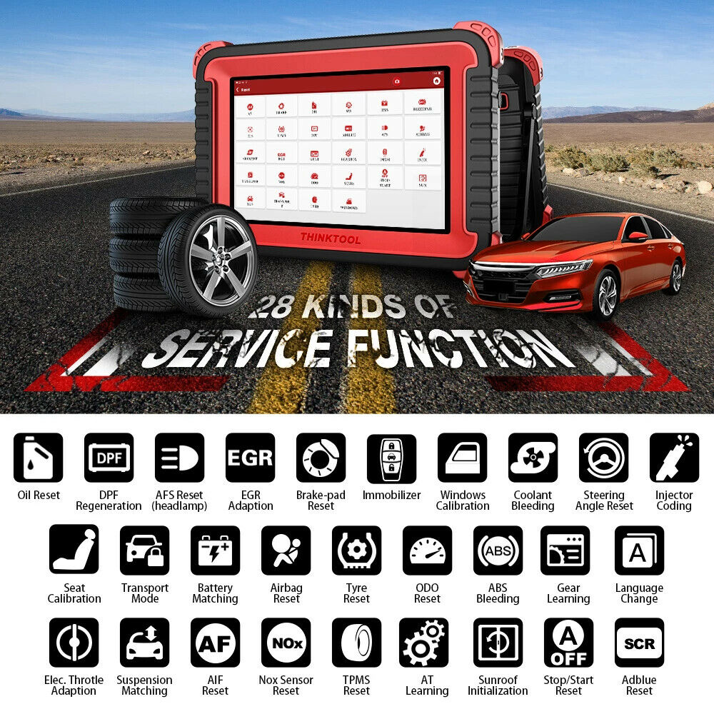 Thinkcar Thinktool Pro OBD2 Professional Full System Diagnostic tool Scanner Cod Secondary image