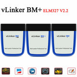 Vgate OBD2 vLinker BM+ V2.2 Bimmercode For BMW Diagnostic Scanner Bluetooth WIFI