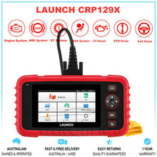 Load image into Gallery viewer, LAUNCH X431 CRP129X OBD2 Scanner Auto Code Reader Diagnostic Tools TMPS Automotive Scanner Obd2 Diagnostic Tool Professional